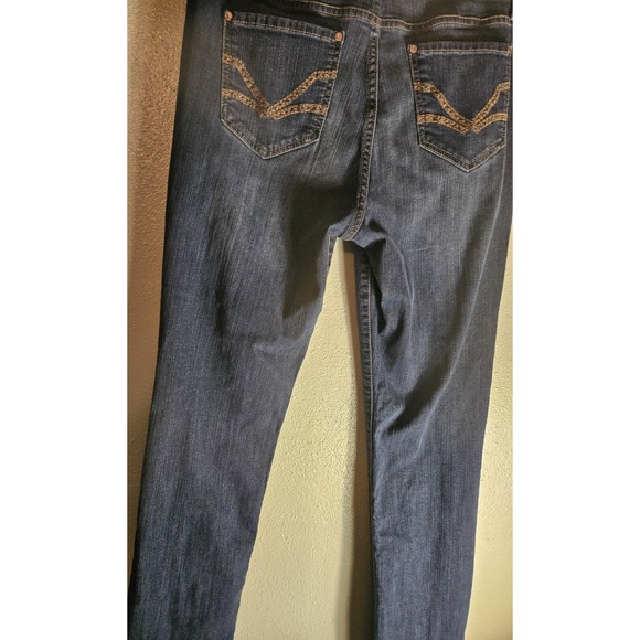 Nine West Vintage America Collection Stretch Straight Jeans Women's 12 / 31 - Picture 1 of 7